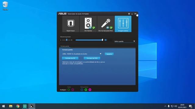 Como habilitar áudio do microfone HD realtek смотреть онлайн