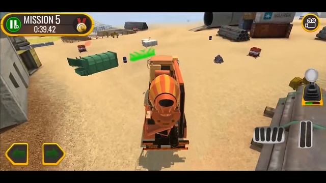Construction Site Truck Driver #1 | Concrete Mixer Truck | Off Road Racing | Android Gameplay | Gam смотреть онлайн