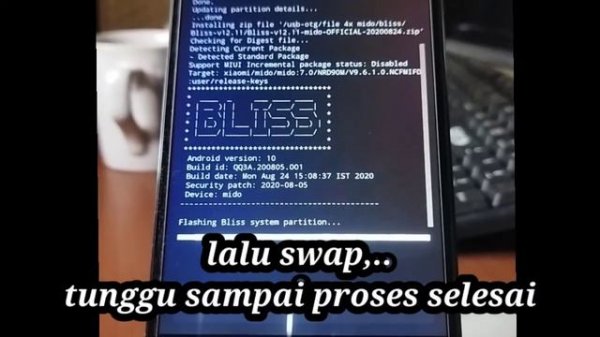 Custom Rom Redmi note 4x/Mido #Blissrom Official Android 10#part 1