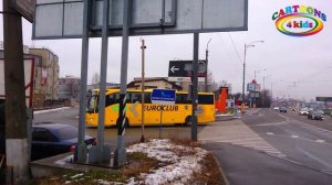 Изучаем городской транспорт / Тесты на логику для детей