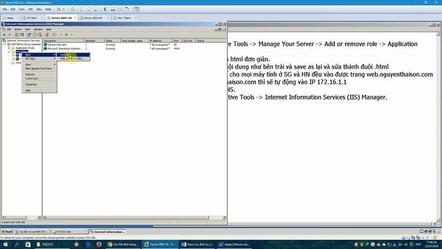 Cài đặt và cấu hình IIS + DNS trên windows server 2003 смотреть онлайн