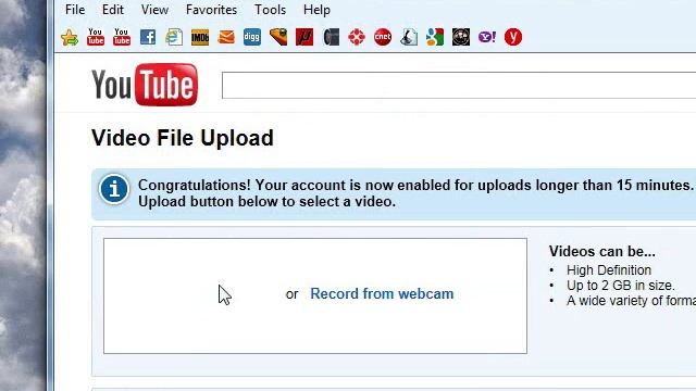 YouTube upload page broken on final version of IE9 + how to fix смотреть онлайн