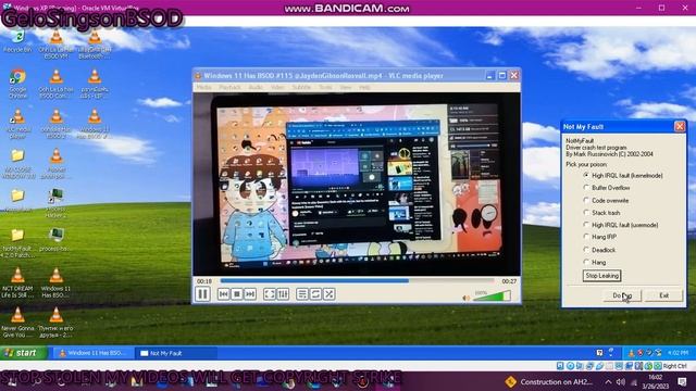 @ChayaPhakSaengjanMainChannel has BSOD VM (Windows XP) смотреть онлайн
