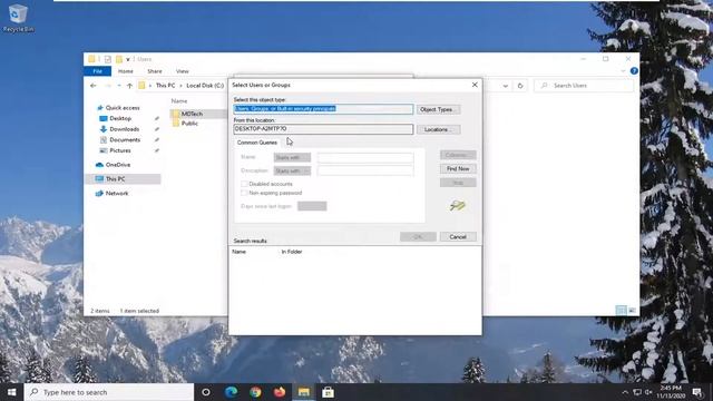 Unable to Set New Owner Access Is Denied Windows 10 смотреть онлайн