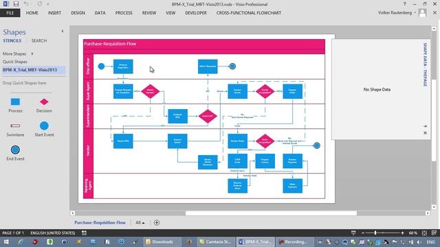BPM-X Trial: Model-based testing with Microsoft® Visio® 2013 and HP ALM смотреть онлайн