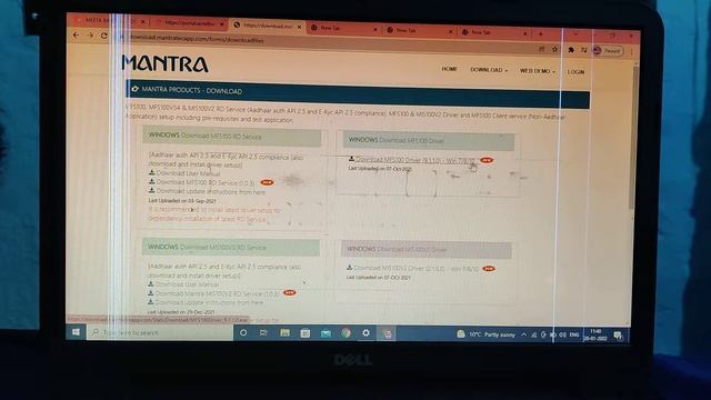 How To Use Mantra MFS100 Fingerprint Scanner In Laptop | Download Mantra mfs100 Driver And Install смотреть онлайн