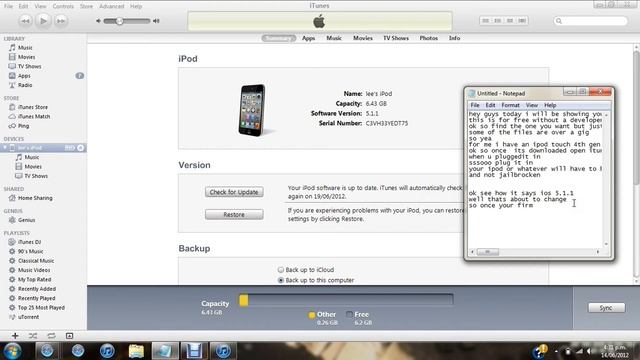 HOW TO GET IOS 6 FOR FREE IPOD TOUCH IPHONE 3GS 4S 4 IPAD 1 & 2 смотреть онлайн