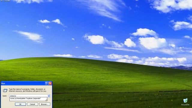 runas command Win XP смотреть онлайн