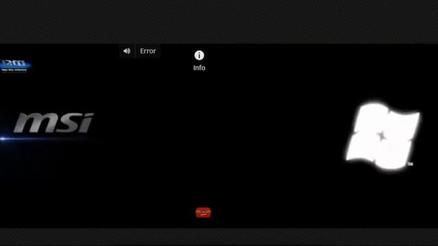 MSI Logo Sparta remix VS Windows animation sparta remix! смотреть онлайн