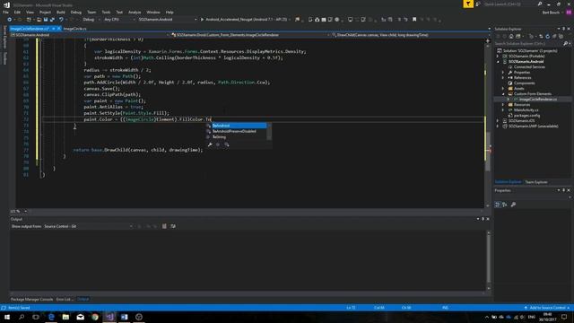 Xamarin Tutorial Season 2 Episode 11 Circle Image смотреть онлайн