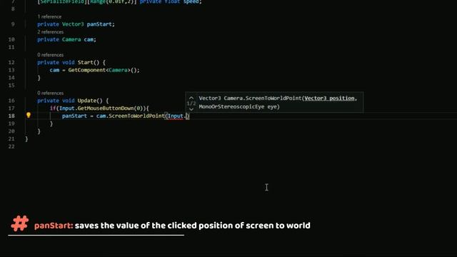 Panning on Mobile in Unity - Camera Movement смотреть онлайн