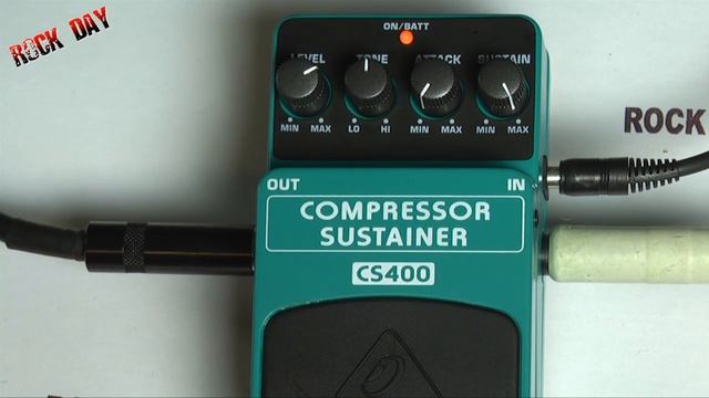 Behringer Compressor Sustainer CS400 Test Review Wojtek Pietraszek смотреть онлайн