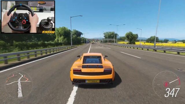Lamborghini Gallardo vs Dodge Challenger SRT - Forza Horizon 4 Acceleration and Top Speed Battle смотреть онлайн