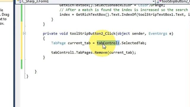 C# Tutorial 69:Remove Current selected tabpage from Tabcontrol using C# смотреть онлайн