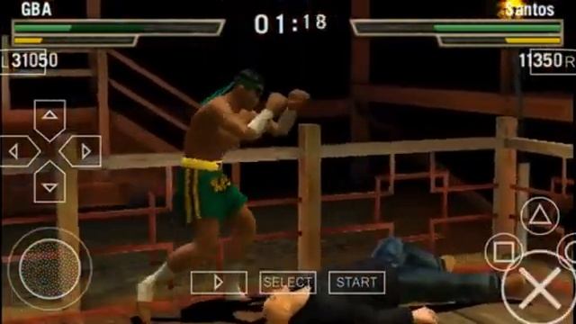 GBA V/S Santos | def jam gameplay | ppsspp android, смотреть онлайн