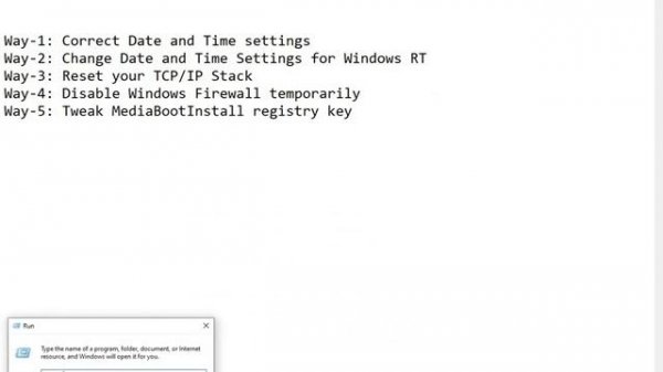 how to Fix Activation Error Code 0x80072f8f on Windows 10 & 11
