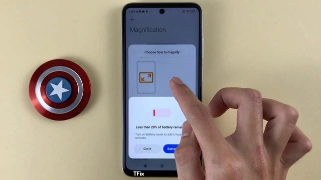 How to enable/disable Screen Magnification, magnifying glass icon on the screen on Xiaomi Redmi 10 смотреть онлайн