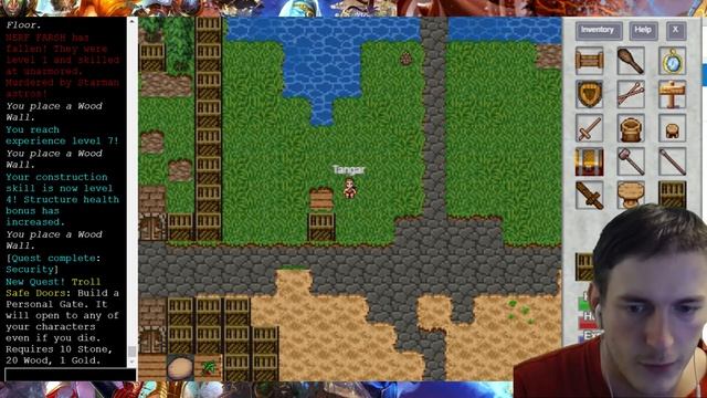 Mystera Legacy BUILDING HOUSE ♣ oldschool sandbox MMORPG смотреть онлайн