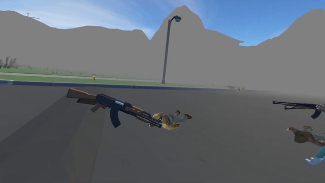 Очищаем город от зомби в VRChat смотреть онлайн
