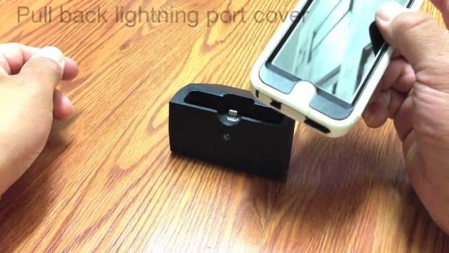 iPhone 5 Otter Box Red Oak Dock смотреть онлайн