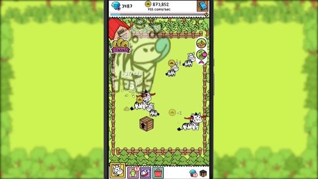 Zebra Evolution - Clicker Game for iPhone and Android смотреть онлайн