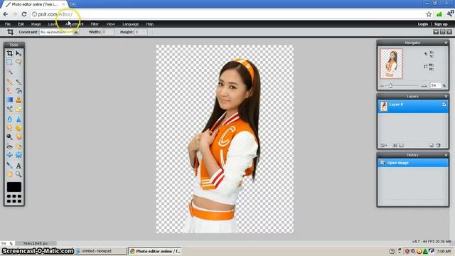 How To Make Stroke In Pixlr (Indonesian Languange) смотреть онлайн