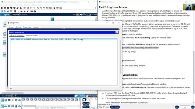 24.2.2 Packet Tracer - Logging from Multiple Sources смотреть онлайн