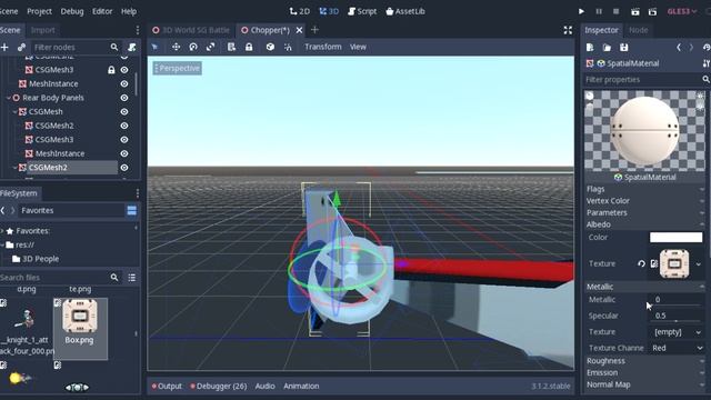 Game Development Godot Tutorial (Tips &Tricks): How to Build Make a Helicopter Pt2 смотреть онлайн