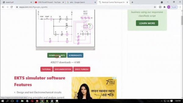 Ekts Simulator: The Best Electrical Power Circuit Control Simulator Software