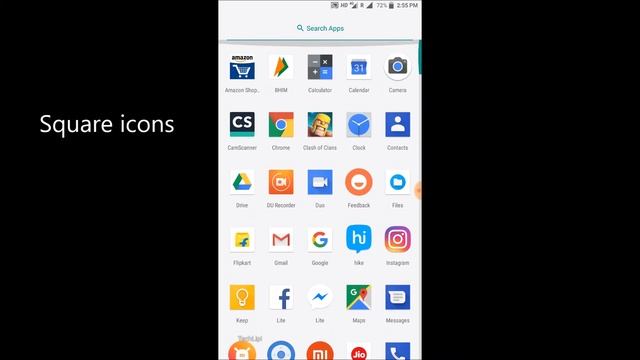 How to change icons shape on Xiaomi MiA1 with Android Oreo 🔥 смотреть онлайн