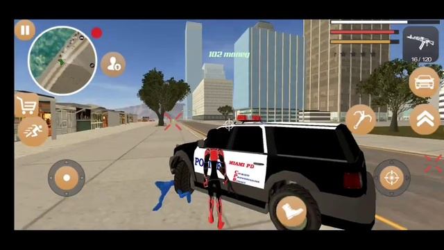 Grow up Stickman Rope Hero 2 android game ( New Mission ) смотреть онлайн