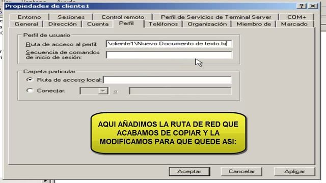 Windows Server 2003 - Cambiar perfil (Local a Móvil) смотреть онлайн