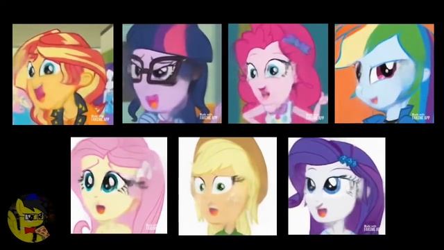 The Mane 7 Sing Dame Da Ne | Mlp Dame Da Ne смотреть онлайн