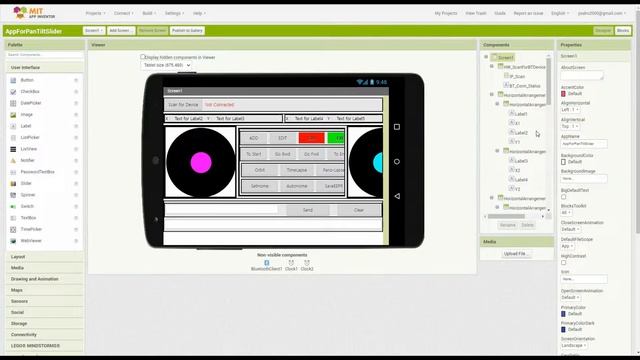 MIT App Inventor Source Code Of Android App of Pan Tilt Slider for Camera смотреть онлайн