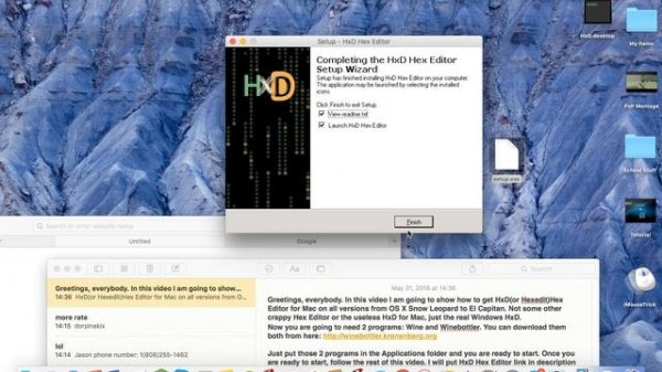 How to get Windows HxD Hex Editor (or Hexedit) on a Mac without emulators