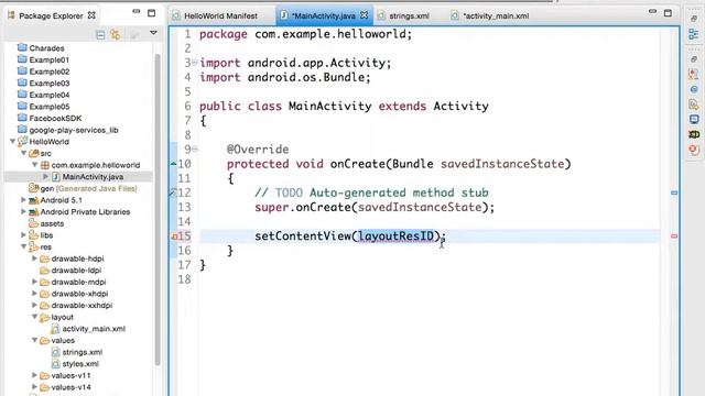 Android Create new project in Eclipse смотреть онлайн