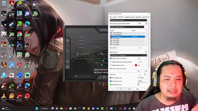 Tutorial Settings MSI Afterburner Terbaru Biar Tampilan Overlay Kece Badai смотреть онлайн