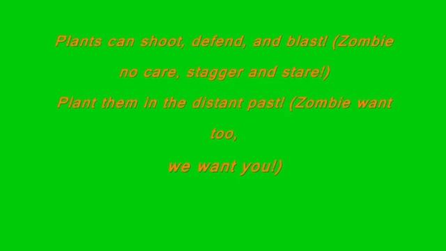 Plants vs zombies 2:Credits with lyrics смотреть онлайн