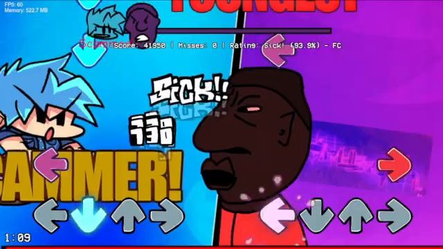 scam. fnf . youngest rapper mod. смотреть онлайн