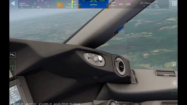 Nugget flights: United, Boeing 787-10 (Frankurt-London again) Aerofly FS 2022 смотреть онлайн