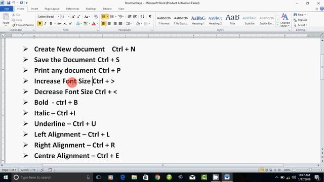 Shortcut Keys in Microsoft Word in tamil смотреть онлайн
