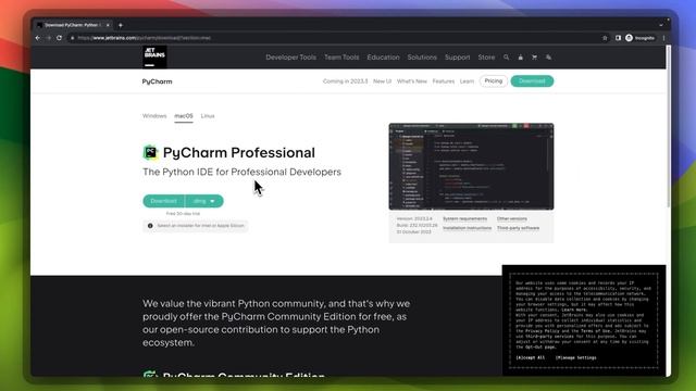 03 - PyCharm Community Edition: Download for Free! смотреть онлайн