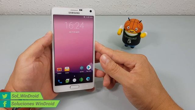 ROM AICP para el Galaxy Note 4 (Android 7.1.2 Nougat) смотреть онлайн