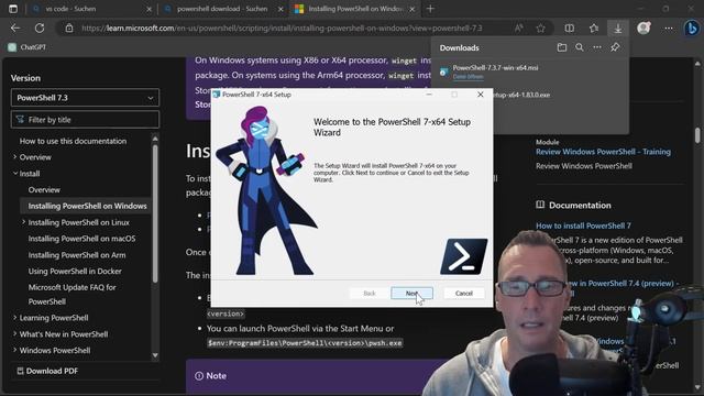 PowerShell 7 auf Windows installieren смотреть онлайн
