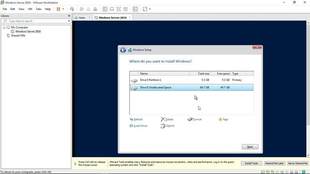 Windows Server 2016 Installation Step by Step смотреть онлайн
