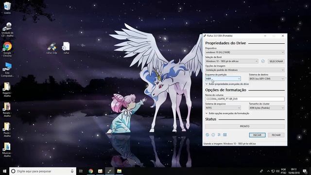 Pendrive bootavel - Rufus, problemas com GPT e MBR erro nunca mais! смотреть онлайн
