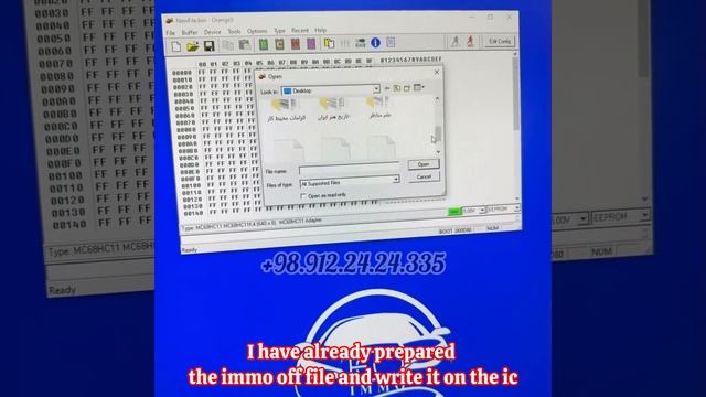 Reading Immobilizer Jeeep Cherokee Immo Off HC11K4 #immo_off #jeepcherokee #sc418371MFU4
