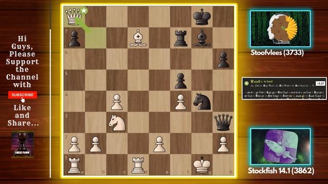 Stockfish 14.1 Crushed Stoofvlees in only 36 Moves! || CCC16 Blitz Tournament смотреть онлайн