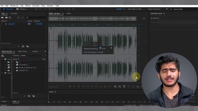 Edit Your Audio Professionally (Clean & Crisp Audio) | Adobe Audition Editing смотреть онлайн