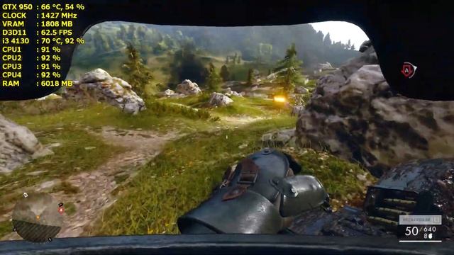 Battlefield 1 Na GTX 950 Teste Bem Detalhado / Low / Medium / High / Ultra / Custom 1080p #115 смотреть онлайн